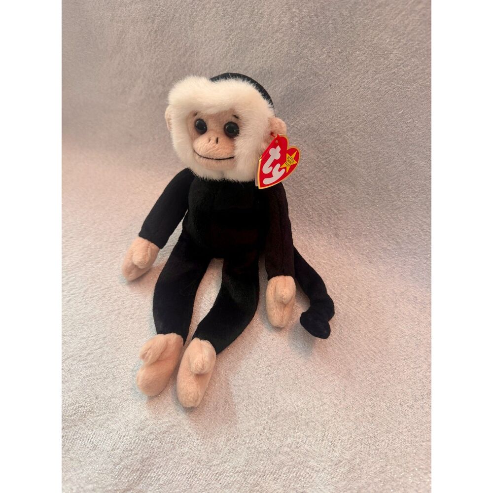 TY Beanie Baby Mooch the spider monkey 4224 MWMT